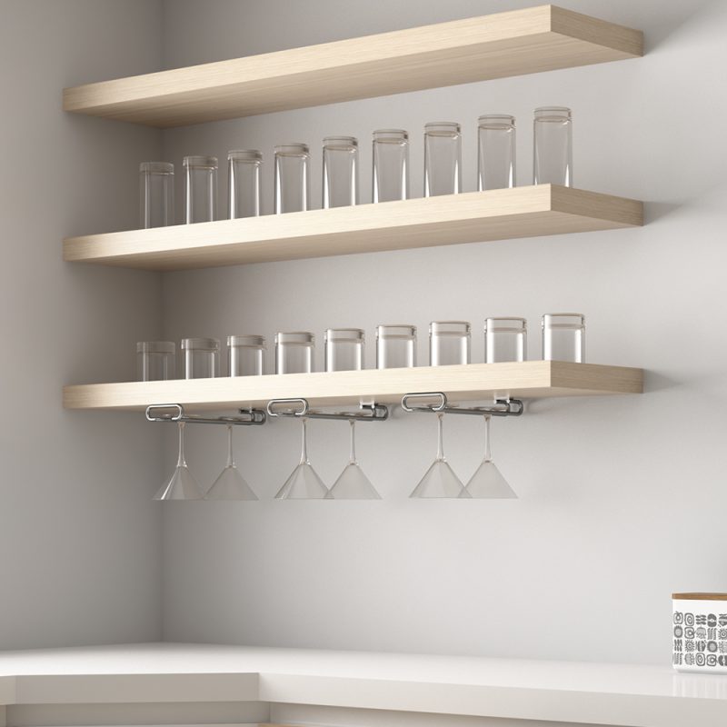 SOPORTE PARA COPAS EN ACERO